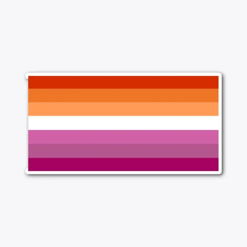 Lesbian Pride Flag Design